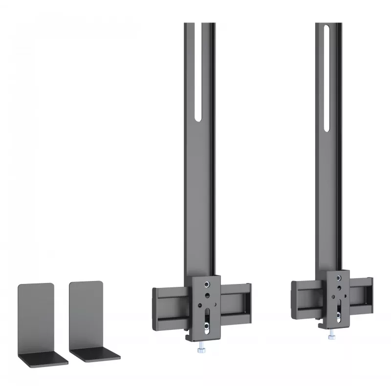 Multibrackets M Pro Series - Soundbar-Halterung XL, Schwarz, Stahl, 15 kg, 165,1 cm (65 Zoll), 2,79 m (110 Zoll), 104 mm