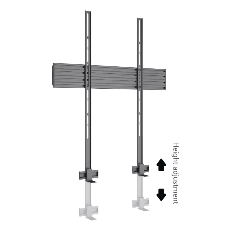 Multibrackets M Pro Series - Soundbar-Halterung XL, Schwarz, Stahl, 15 kg, 165,1 cm (65 Zoll), 2,79 m (110 Zoll), 104 mm