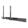 Multibrackets M Pro Series - Soundbar-Halterung XL, Schwarz, Stahl, 15 kg, 165,1 cm (65 Zoll), 2,79 m (110 Zoll), 104 mm