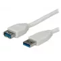 Nilox 0,8m USB3.0 USB-Kabel USB 3.2 Gen 1 (3.1 Gen 1) USB A 4,8 Gbit/s Weiß