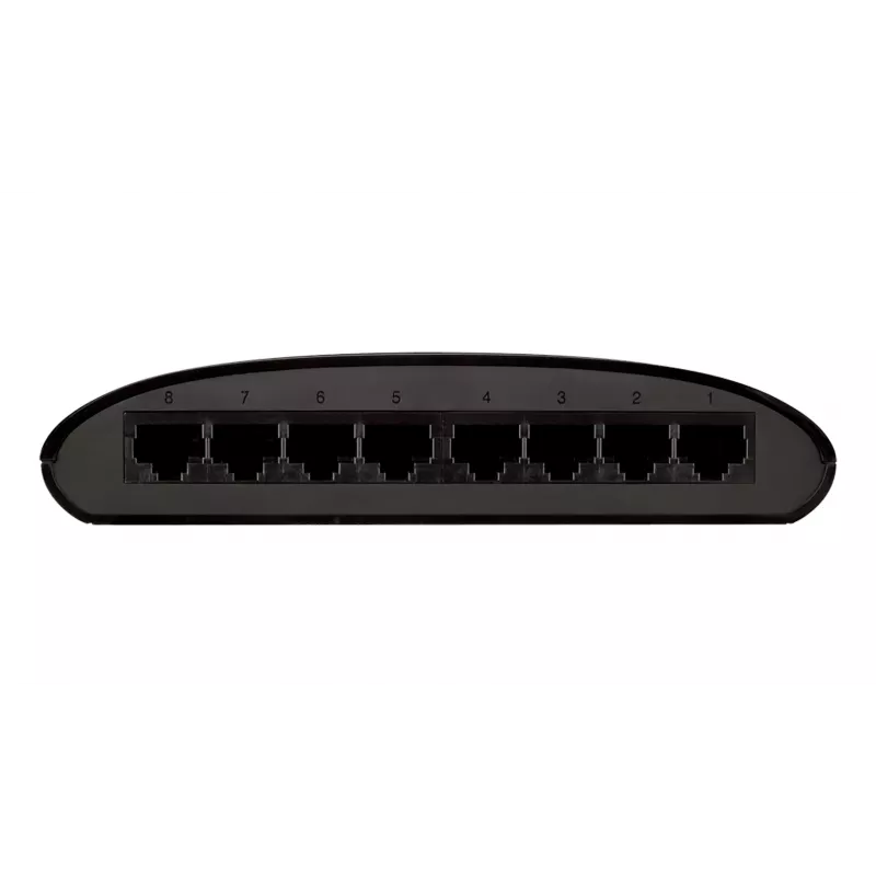 D-Link DES-1008D Unmanaged Fast Ethernet (10/100) Schwarz