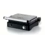 Ariete 1934 MetalGrill 3in1, Elektrogrill für gemischtes Grillen, 2000 W, 3 Garmodi, antihaftbeschichtete Platten, Silber/Schwarz