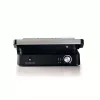 Ariete 1934 MetalGrill 3in1, Elektrogrill für gemischtes Grillen, 2000 W, 3 Garmodi, antihaftbeschichtete Platten, Silber/Schwarz