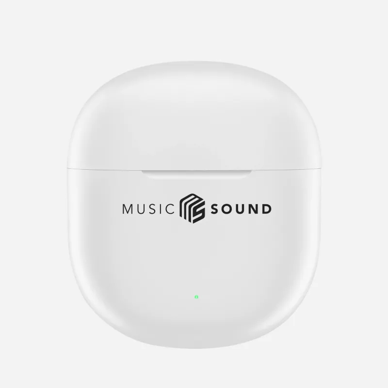 Music Sound Breeze In-Ear-Bluetooth-Kopfhörer im Kapsel-Design mit farbigem Case