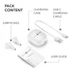 Music Sound Breeze In-Ear-Bluetooth-Kopfhörer im Kapsel-Design mit farbigem Case