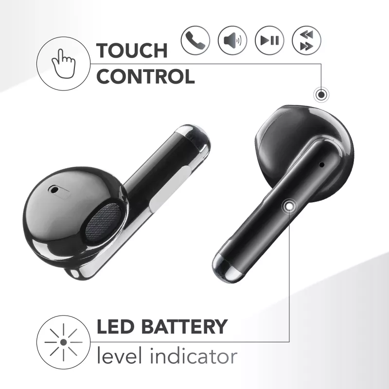Music Sound Breeze Kapsel-Bluetooth-Ohrhörer mit farbigem Etui