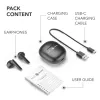 Music Sound Breeze Kapsel-Bluetooth-Ohrhörer mit farbigem Etui