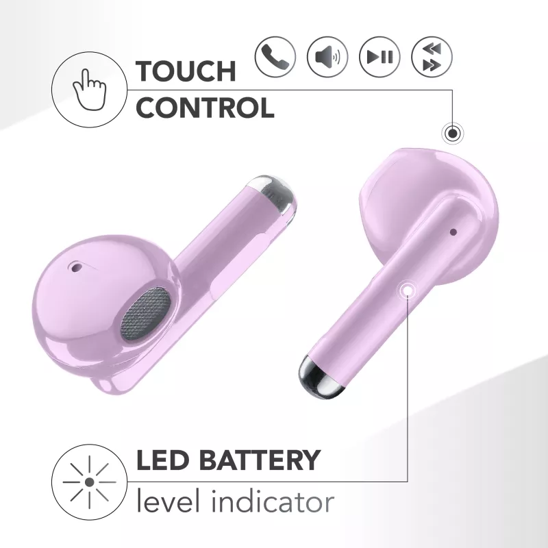Music Sound Breeze Kapsel-Bluetooth-Ohrhörer mit farbigem Etui