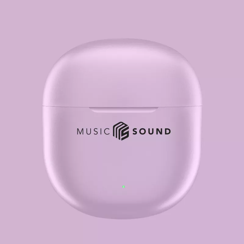Music Sound Breeze Kapsel-Bluetooth-Ohrhörer mit farbigem Etui