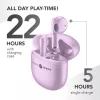 Music Sound Breeze Kapsel-Bluetooth-Ohrhörer mit farbigem Etui