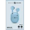Music Sound Breeze In-Ear-Kopfhörer im Kapsel-Stil mit farbigem Case
