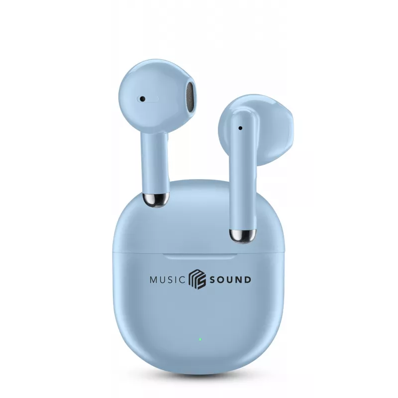 Music Sound Breeze In-Ear-Kopfhörer im Kapsel-Stil mit farbigem Case