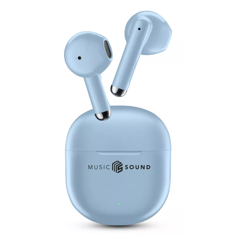 Music Sound Breeze In-Ear-Kopfhörer im Kapsel-Stil mit farbigem Case