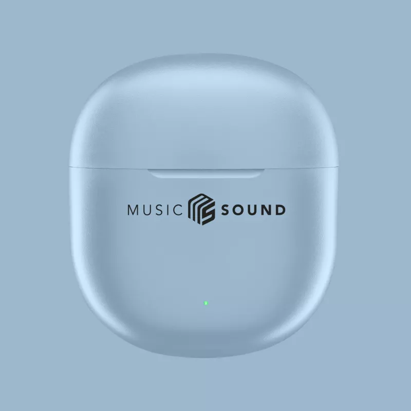Music Sound Breeze In-Ear-Kopfhörer im Kapsel-Stil mit farbigem Case