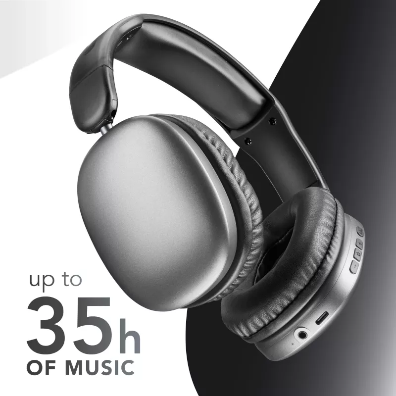Music Sound MAXI3 MAXI3 kabellose Over-Ear-Kopfhörer mit aktiver Geräuschunterdrückung: immersives und ablenkungsfreies Hörerlebnis, bis zu 35 Stunden Akkulaufzeit. Modernes Design, Komfort, Stil und kraftvoller, revolutionärer Klang.