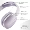 Music Sound MAXI3 MAXI3 kabellose Over-Ear-Kopfhörer mit aktiver Geräuschunterdrückung