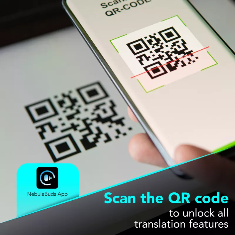 Cellularline Nebit – TWS Translator NEBIT TWS Ohrhörer mit Echtzeit-Übersetzungsfunktion
