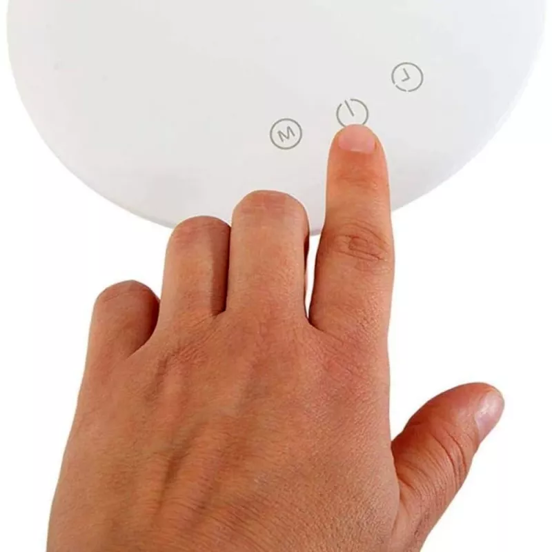 Techly I-LAMP-DSK10 Tischleuchte Nicht austauschbare(s) Leuchtmittel 5,5 W LED G Weiß