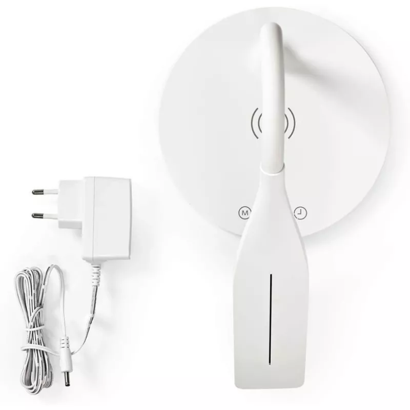 Techly I-LAMP-DSK10 Tischleuchte Nicht austauschbare(s) Leuchtmittel 5,5 W LED G Weiß