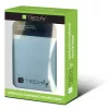 Techly I-CHARGE-10LCDBL Powerbank Lithium-Polymer (LiPo) 10000 mAh Kabelloses Laden Blau