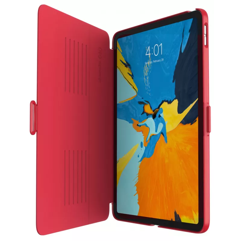 Speck Balance Folio Apple iPad Pro 11 Zoll (2018) Heartrate Rot