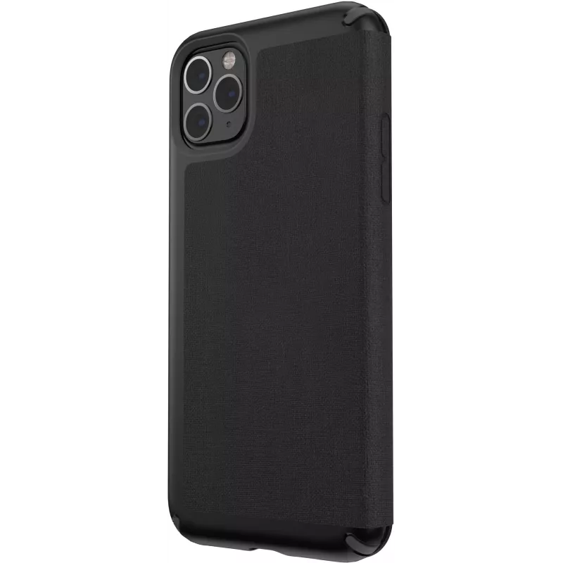 Speck Presidio Folio iPhone 11 Pro Max, Flip Case, Apple, iPhone 11 Pro Max, 16,5 cm (6,5 Zoll), Schwarz
