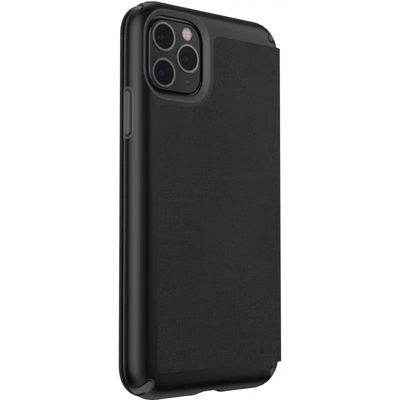 Speck Presidio Folio iPhone 11 Pro Max, Flip Case, Apple, iPhone 11 Pro Max, 16,5 cm (6,5 Zoll), Schwarz