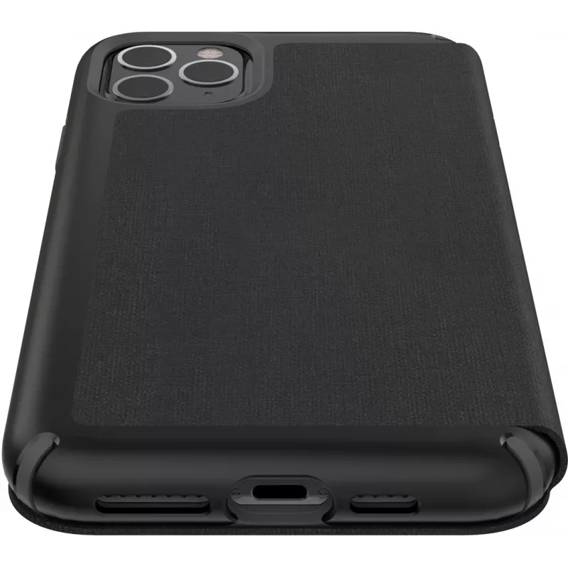 Speck Presidio Folio iPhone 11 Pro Max, Flip Case, Apple, iPhone 11 Pro Max, 16,5 cm (6,5 Zoll), Schwarz