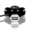 Axagon HUE-X3B Schnittstellen-Hub USB 2.0 480 Mbit/s Schwarz