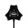 Axagon HUE-X3B Schnittstellen-Hub USB 2.0 480 Mbit/s Schwarz
