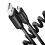 Axagon BUMM-AM10TB USB-Kabel USB 2.0 0,6 m Micro-USB B USB A 0,48 Gbit/s Schwarz