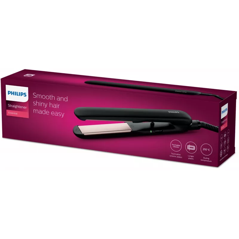 Philips Essential HP8321/00 Haarglätter, schwarz