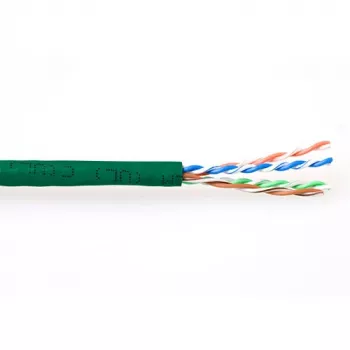 ACT CAT6 U/UTP Litzen-Patchkabel grün 305 m, 305 m, Cat6, Grün