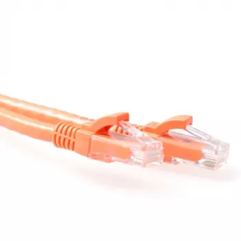 ACT Orange 7 Meter U/UTP CAT6 Patchkabel, rastnasenlos, mit RJ45-Steckern