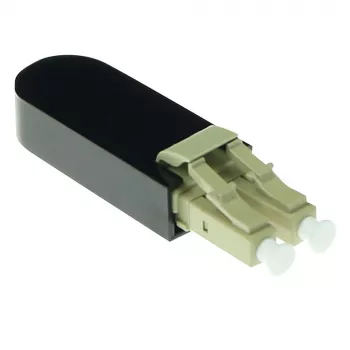 ACT Glasfaser LC Loopback-Adapter Multimode 850 nm, LC, Schwarz, RoHS, -40 - 75 °C, 40 x 12,4 x 8,6 mm, 40 mm