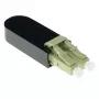 ACT Glasfaser LC Loopback-Adapter Multimode 850 nm, LC, Schwarz, RoHS, -40 - 75 °C, 40 x 12,4 x 8,6 mm, 40 mm