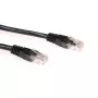 ACT Schwarzes 20 Meter U/UTP CAT6A Patchkabel mit RJ45-Steckern