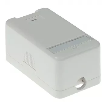 ACT Keystone Aufputzgehäuse 1 Port, Weiß, 1 Stück