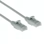ACT Grau 0,15 Meter LSZH U/UTP CAT6 Datacenter Slimline Patchkabel, rastnasenfrei mit RJ45-Steckern