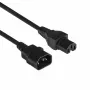 ACT Netzkabel C14 - C15 schwarz 3 m, 3 m, C14-Kupplung, C15-Kupplung, 250 V, 10 A
