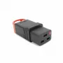 ACT C19 IEC Lock+ wiederanschließbar schwarz, PA190100BK, C19, Gerade, Buchse, 250 V, 16 A, Schwarz, Rot