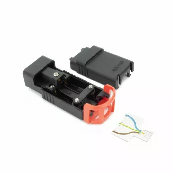 ACT C19 IEC Lock+ wiederanschließbar schwarz, PA190100BK, C19, Gerade, Buchse, 250 V, 16 A, Schwarz, Rot