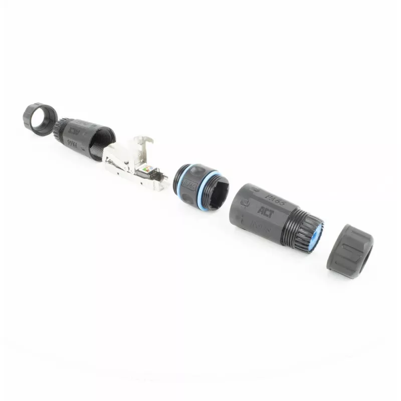 ACT SD6521 CAT6A Outdoor-IP68-Kabelkupplung