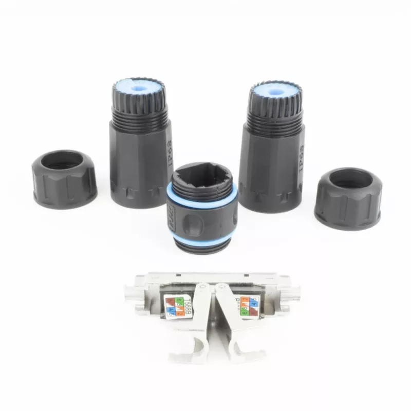 ACT SD6521 CAT6A Outdoor-IP68-Kabelkupplung