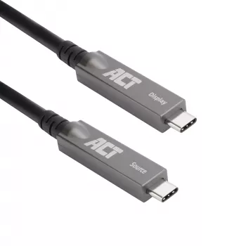 ACT USB-C 3.2 Gen2 Aktives Optisches Kabel (AOC), für Touchpanels, Video, Daten, Strom, 3 m