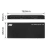 ACT 4K HDMI-Splitter, 1 auf 4, EDID-Unterstützung, HDMI, 4x HDMI, 3840 x 2160 Pixel, Schwarz, 4K Ultra HD, 10,2 Gbit/s