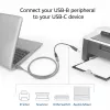 ACT USB-C-Buchse auf USB-B 2.0 Druckeradapterkabel 0,2 m