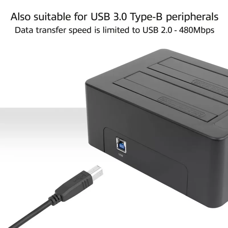 ACT USB-C-Buchse auf USB-B 2.0 Druckeradapterkabel 0,2 m