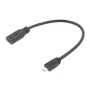 ACT USB Type-C-Buchse auf USB Micro-B-2.0-Stecker-Adapterkabel 0,2 m