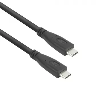 ACT AC7445 USB-Kabel USB 3.2 Gen 2 (3.1 Gen 2) 5 m USB C 10 Gbit/s 60 W Schwarz